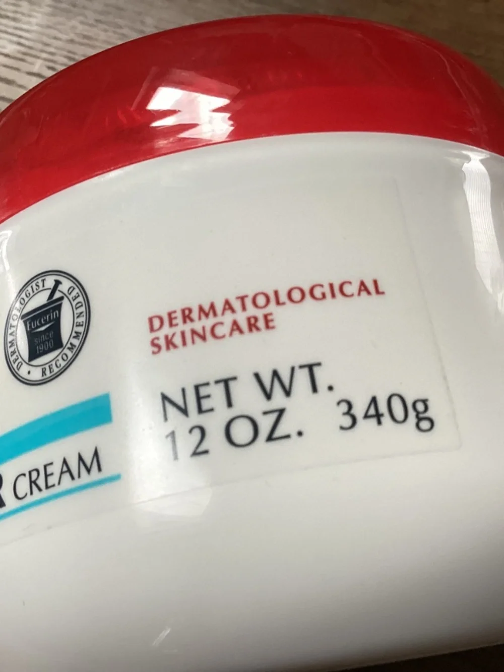 Eucerin Advanced Repair Cream New  12 oz